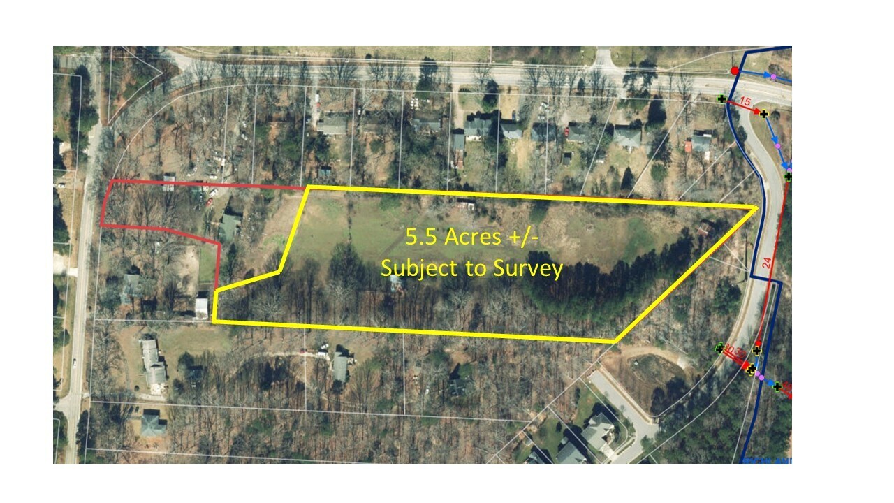 1814 Trinity Rd Raleigh, NC 27607 Land Property for Lease on
