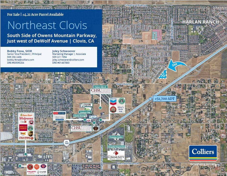 0 Owens Mountain Pky, Clovis, CA for Sale