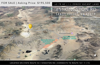 Sandy Valley, NV Industrial - 651 Kingston Rd