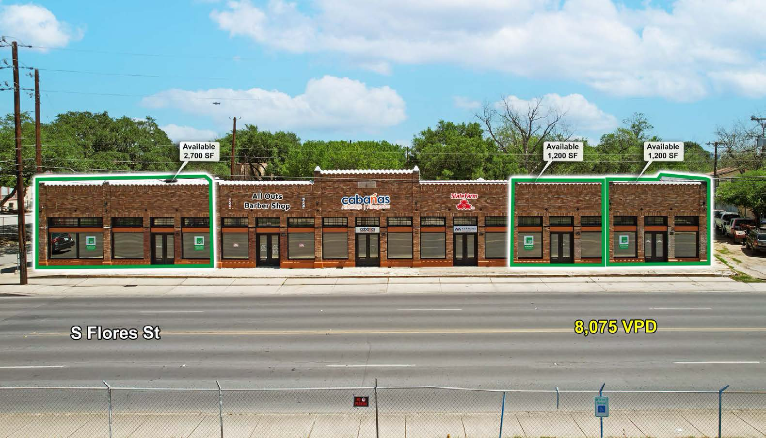 4500-4512 S Flores St, San Antonio, TX for Rent