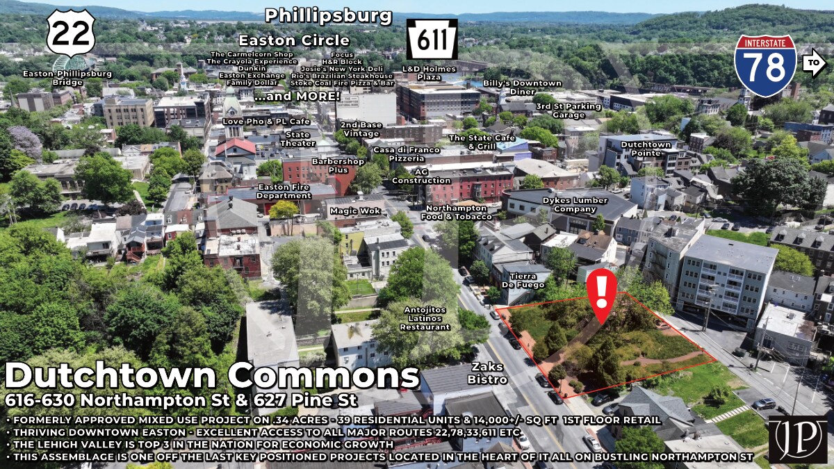 616-630 Northampton St, Easton, PA for Sale