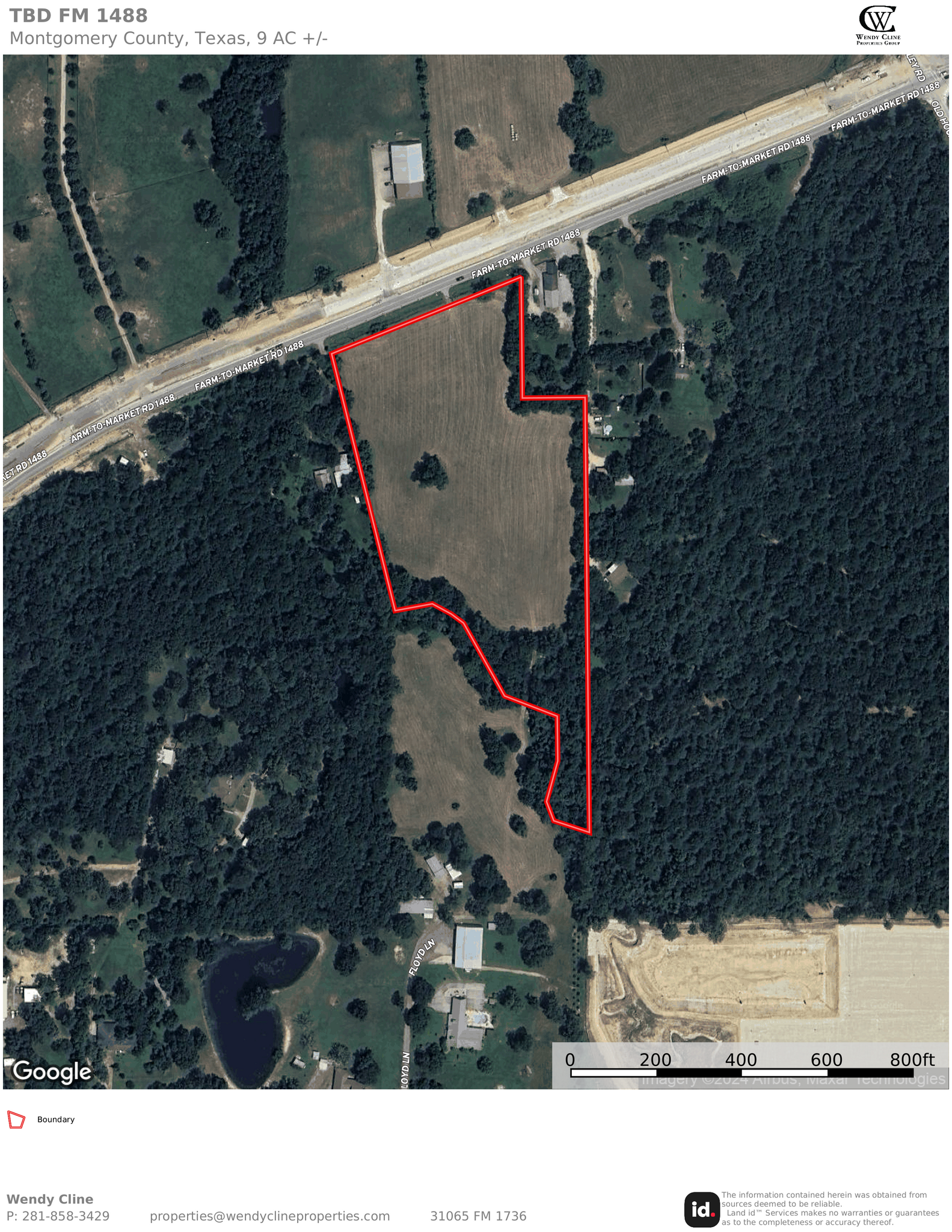 TBD FM 1488, Magnolia, TX for Sale