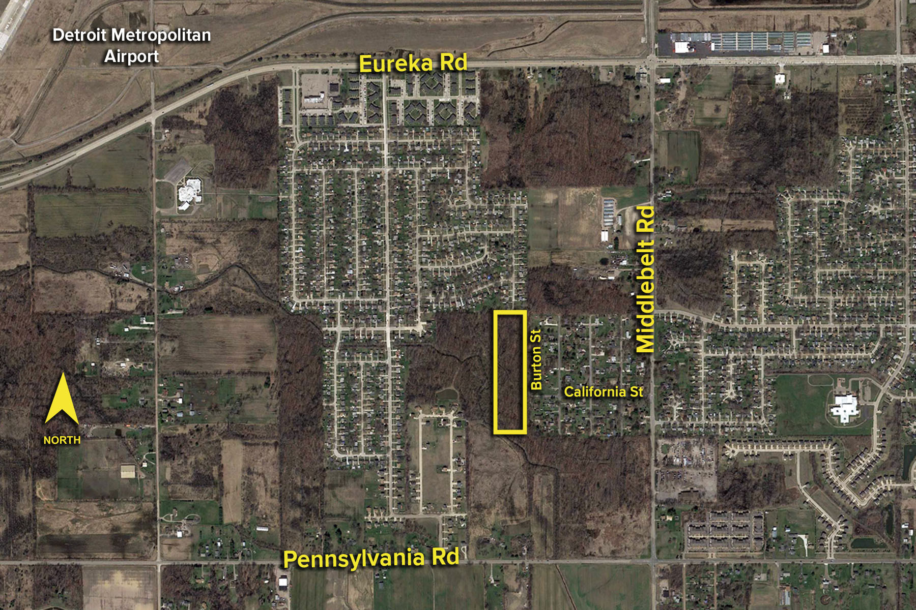 Burton St, Romulus, MI for Sale