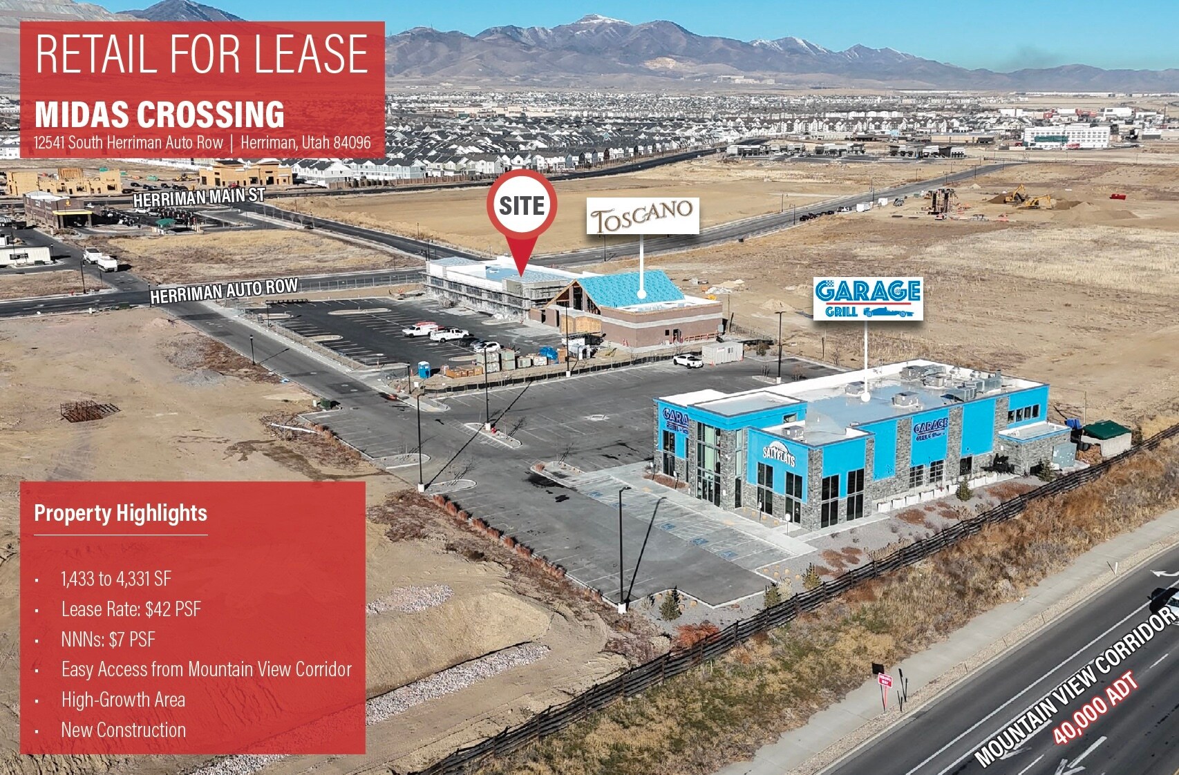 12541 S Herriman Auto Row, Herriman, UT for Rent
