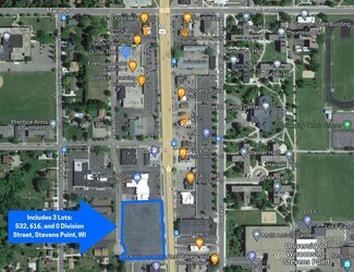 Stevens Point, WI Commercial Land - 532 Division St