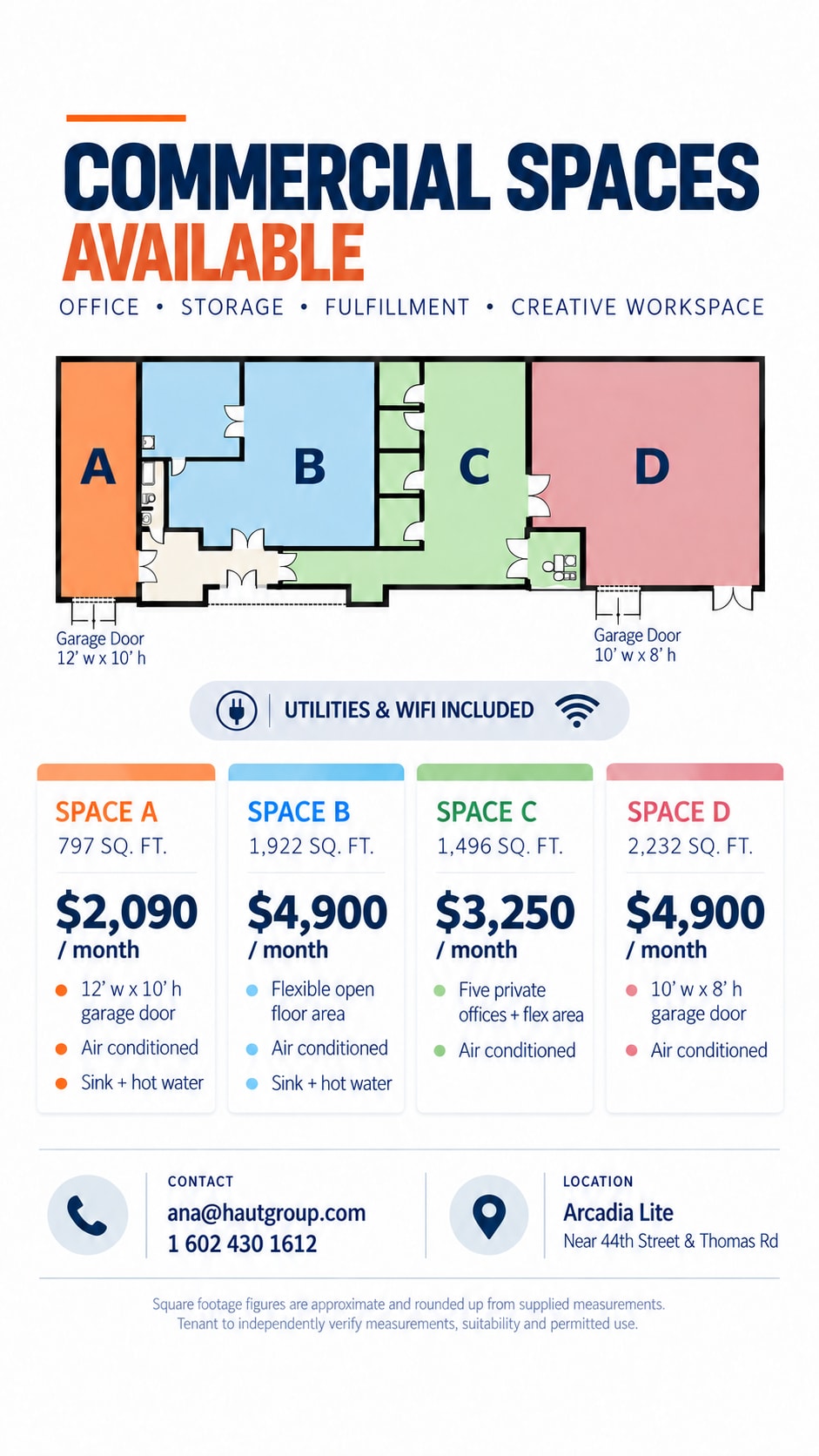 4215 E Thomas Rd, Phoenix, AZ for Rent