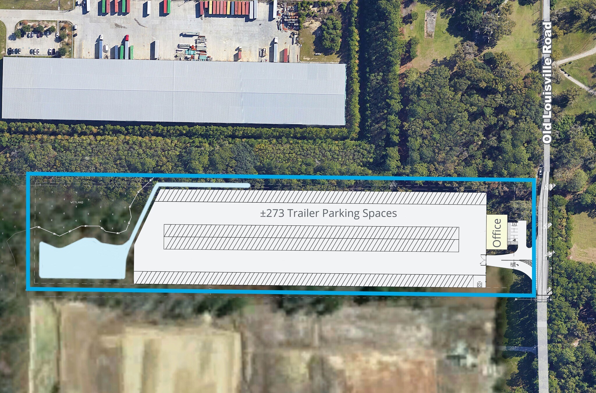 Old Louisville Pooler, GA 31322 Land Property for Lease on