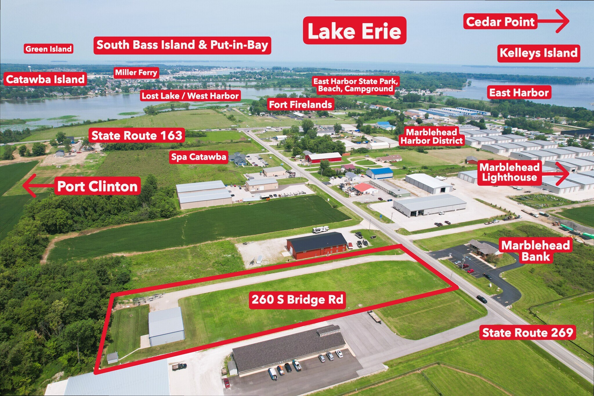 260 Bridge Rd, Lakeside Marblehead, OH for Sale