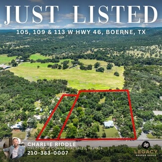 Boerne, TX Commercial - 105, 109, 113 TX-46 Boerne, TX Commercial - 105, 109, 113 TX-46