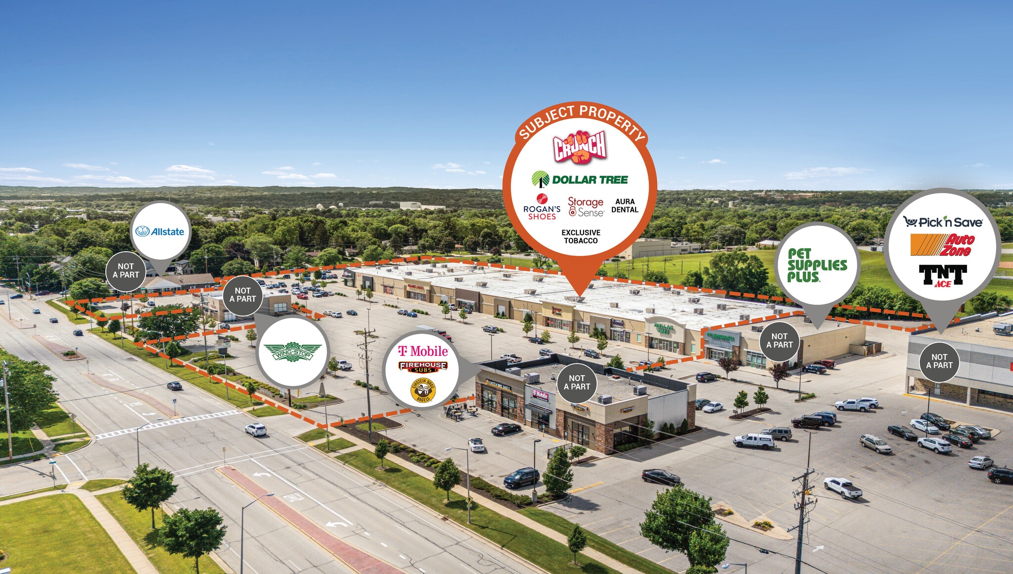 120-140 E Sunset Dr, Waukesha, WI for Sale