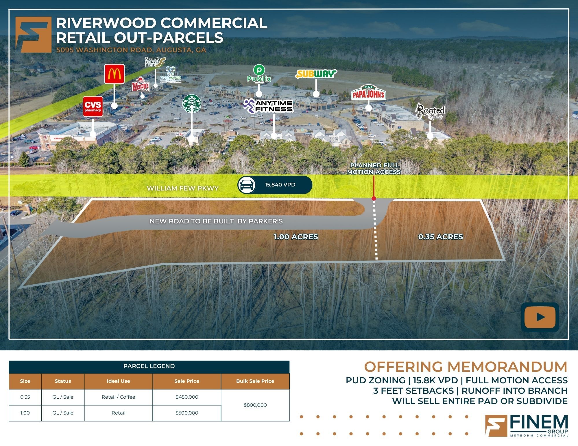 5095 Washington Road, Evans, GA for Sale