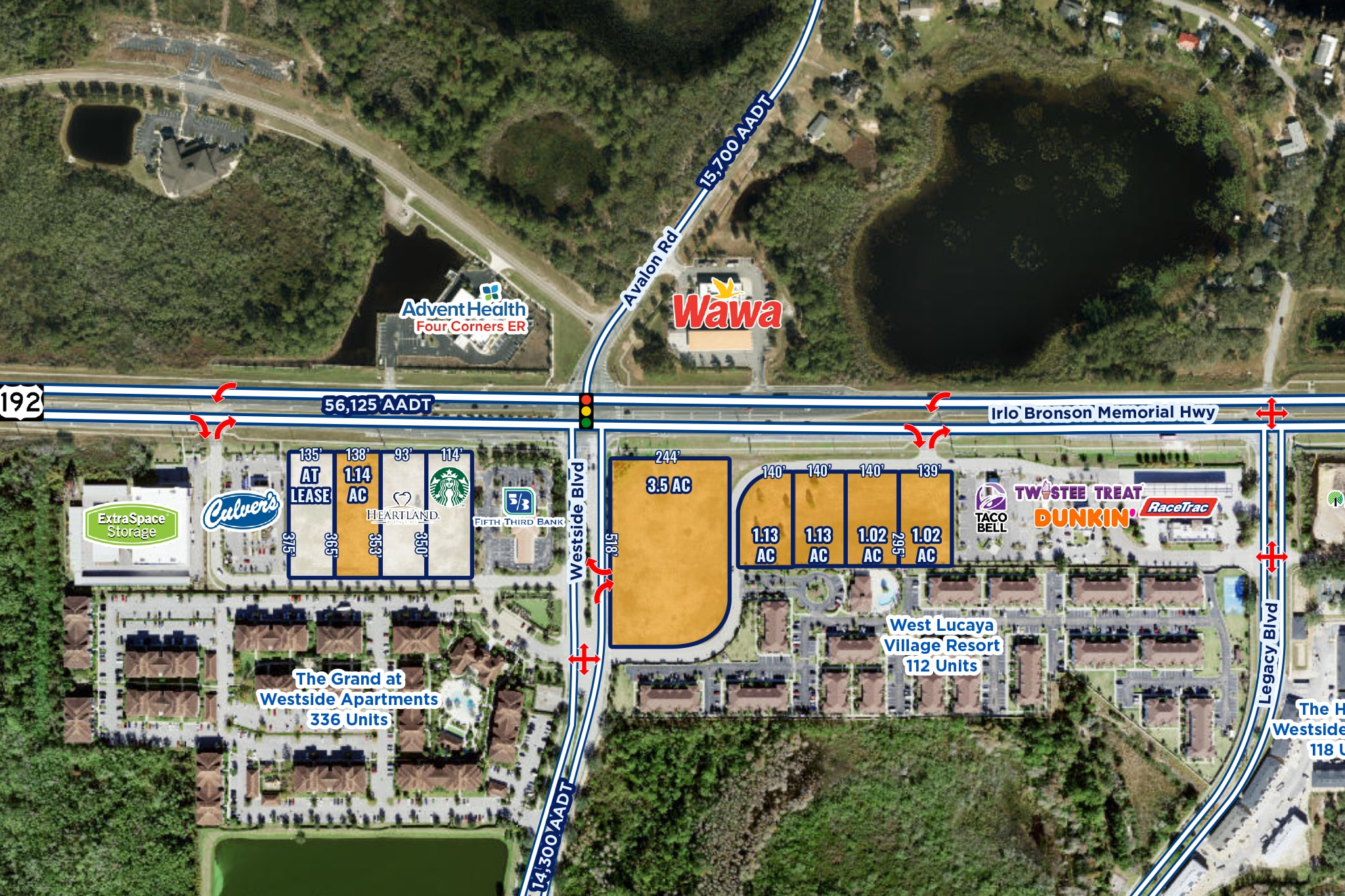 Irlo Bronson Memorial Hwy, Kissimmee, FL for Rent