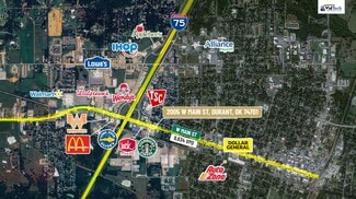 Durant, OK Commercial Land - W Main st Durant, OK Commercial Land - W Main st