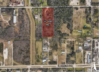 Houston, TX Commercial Land - Carson Road Houston, TX Commercial Land - Carson Road
