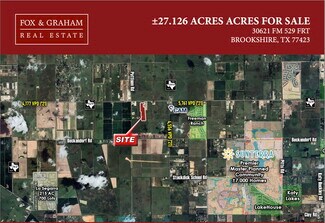 Brookshire, TX Commercial Land - 30621 FM 529 Rd