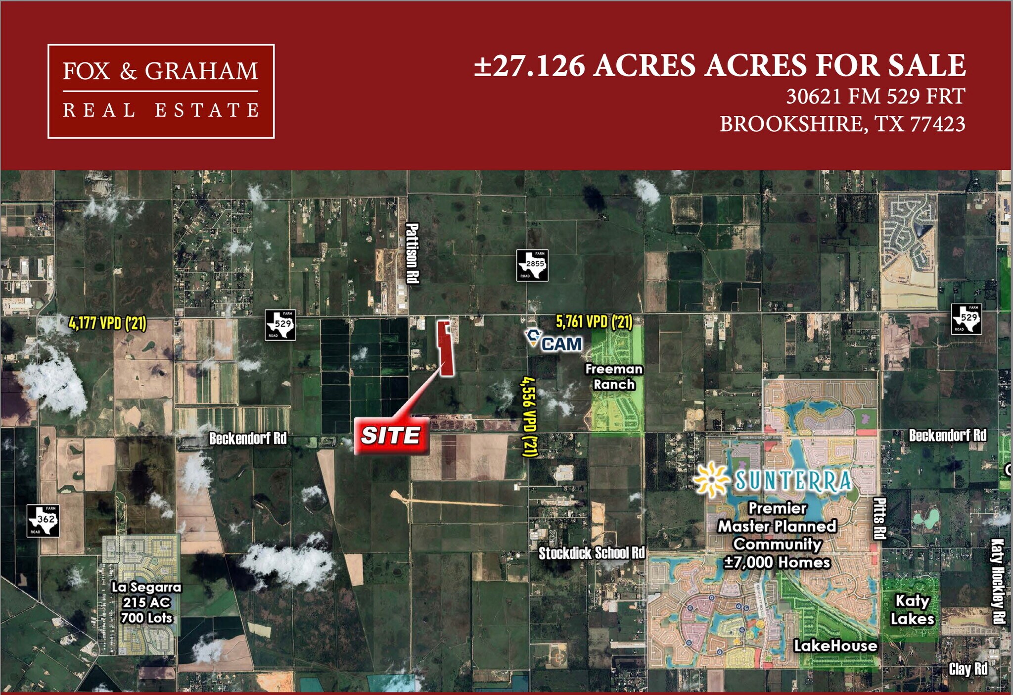 30621 FM 529 Rd, Brookshire, TX for Sale
