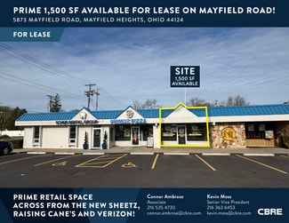 Mayfield Heights, OH Retail - 5867-5873 Mayfield Rd