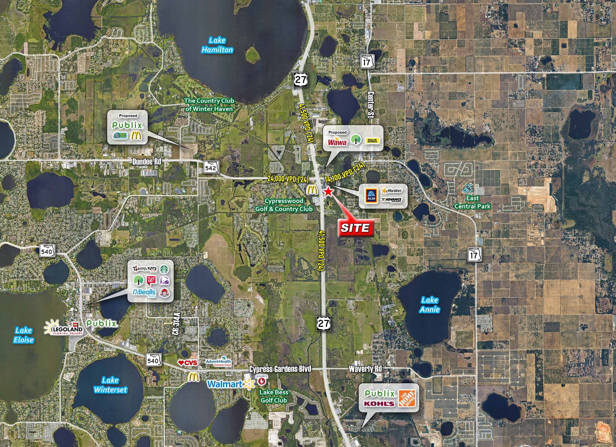 28041 US Hwy 27, Dundee, FL for Rent
