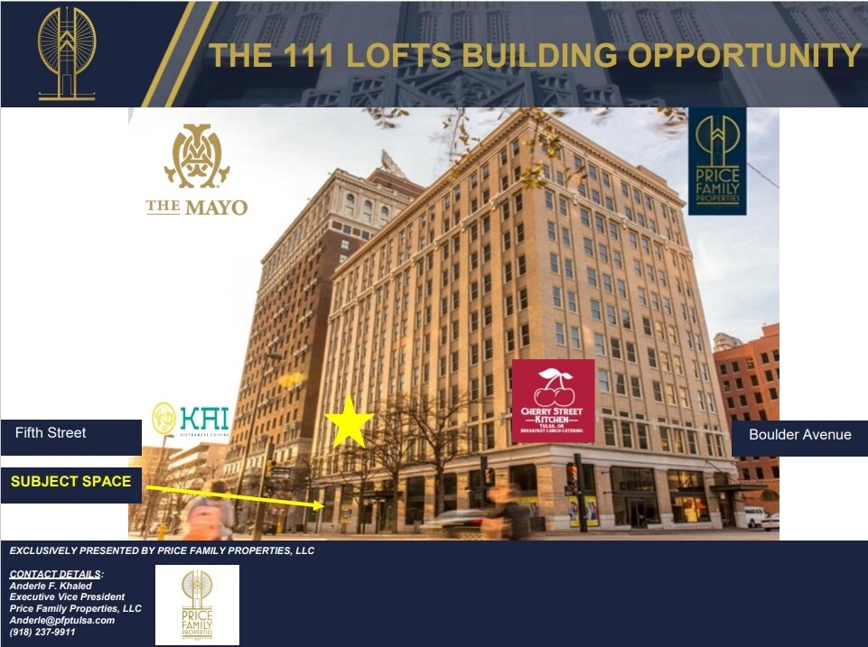 111 W 5th St, Tulsa, OK for Rent