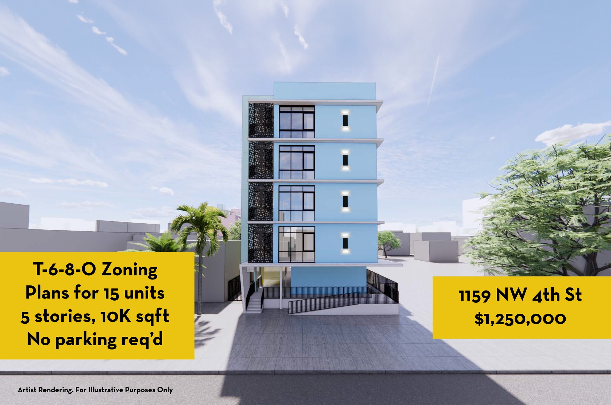 1159 NW 4th St Miami, FL 33128 Land Property for Sale on