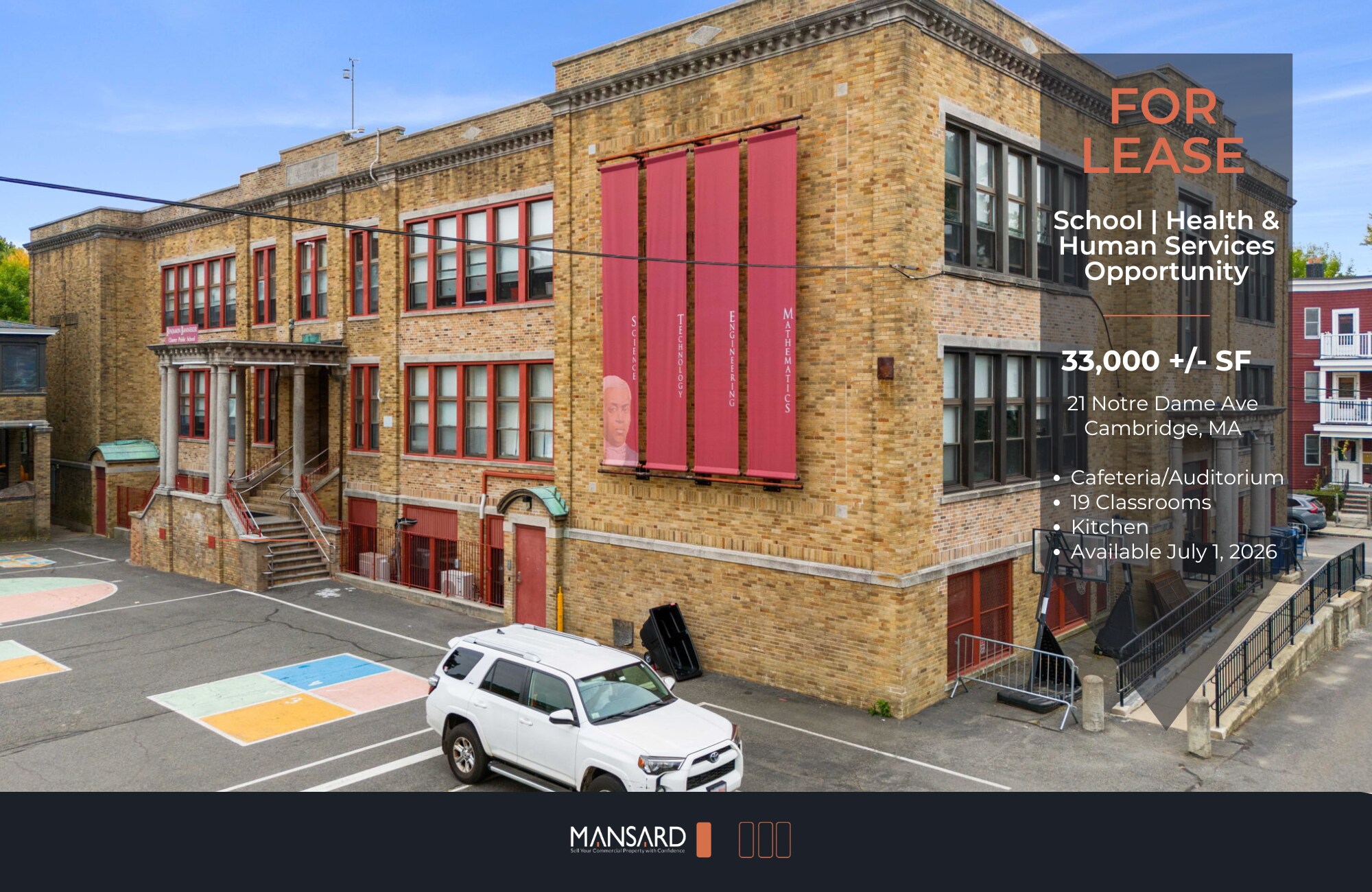 21 Notre Dame Ave, Cambridge, MA for Rent