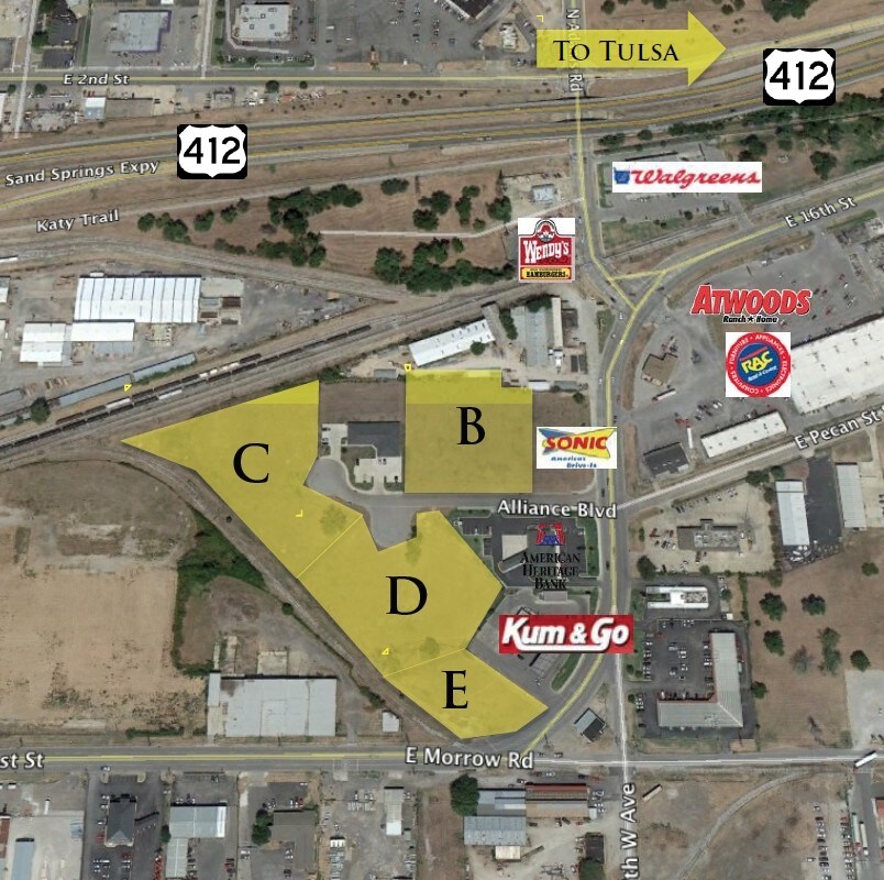 Adams & Morrow Rd, Sand Springs, OK for Sale