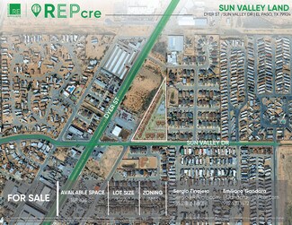 El Paso, TX Commercial Land - Sun Valley Dr 6001 El Paso, TX Commercial Land - Sun Valley Dr 6001