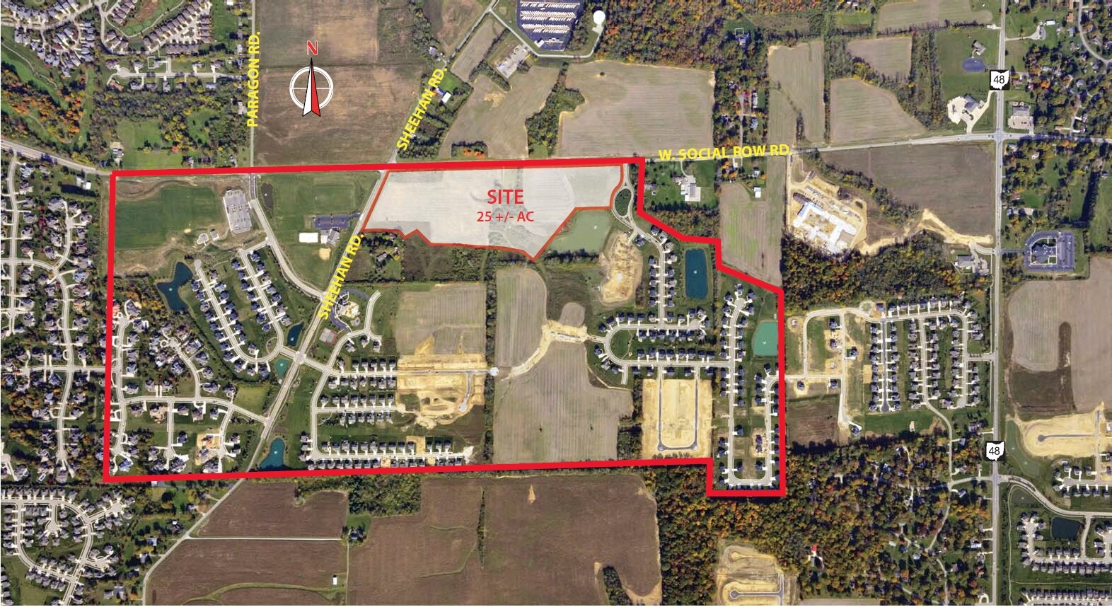 Social Row Rd @ Sheehan Rd., Washington Township, OH for Sale