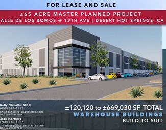 Desert Hot Springs, CA Warehouse - Calle De Los Romos