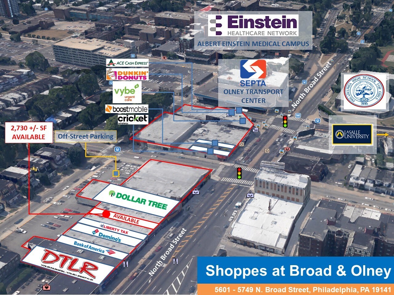 5725 N Broad St, Philadelphia, PA for Rent