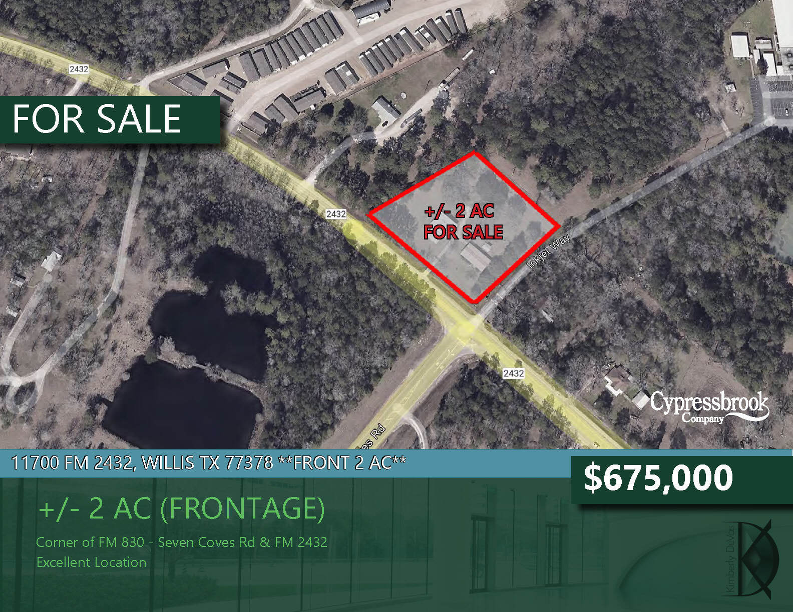 11700 FM 2432 Rd, Willis, TX for Sale