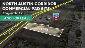 Pflugerville, TX Commercial Land - E Wells Branch Parkway