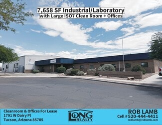 Tucson, AZ Industrial - 1791 W Dairy Pl
