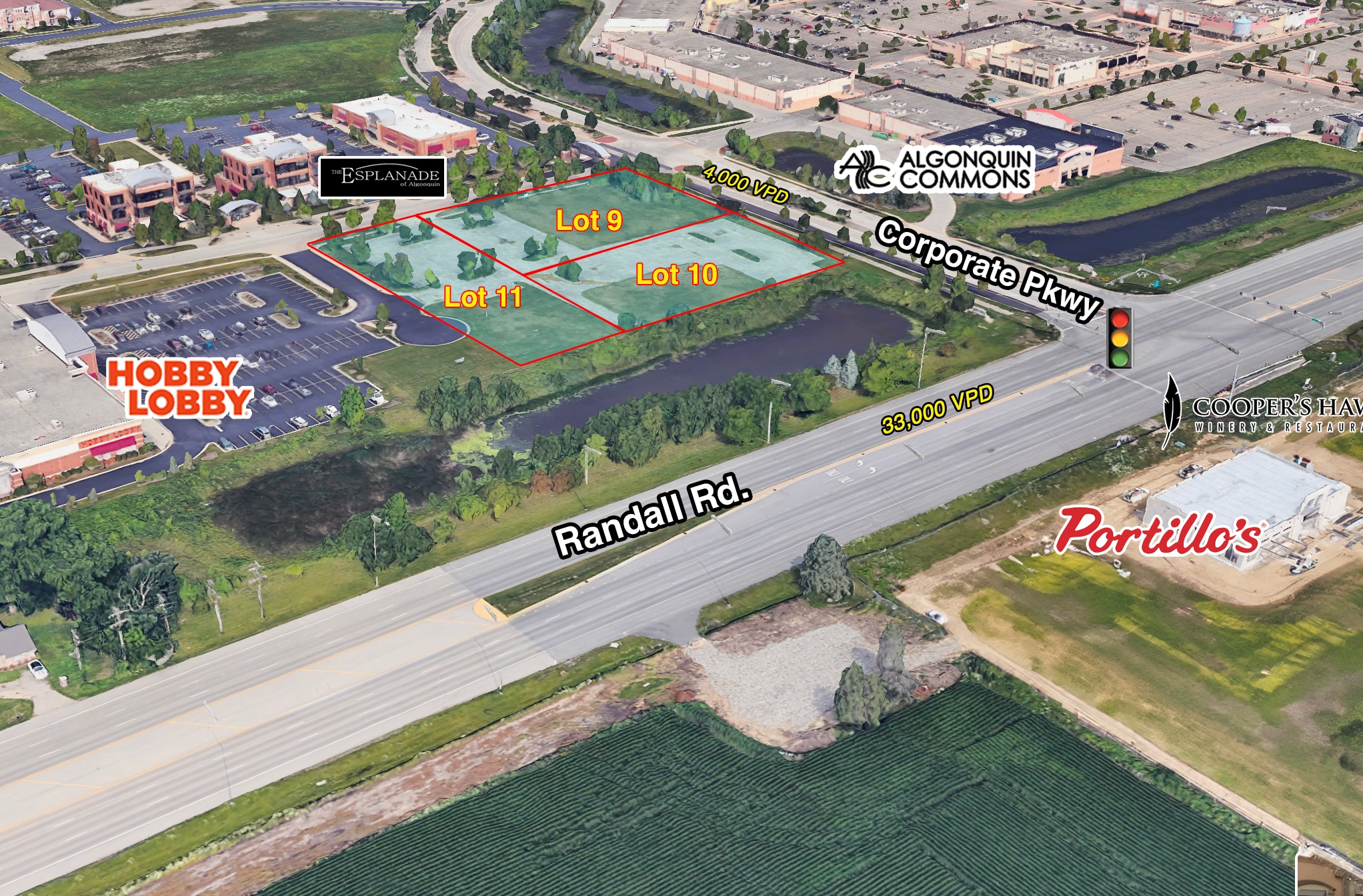 2310 Randall - SWC Randall & Corporate Pkwy rd, Algonquin, IL for Rent