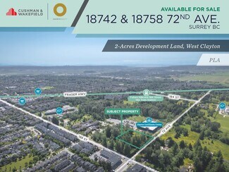 Surrey, BC Commercial Land - 18742 72 Av Surrey, BC Commercial Land - 18742 72 Av