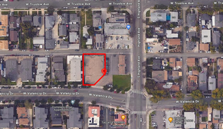 Fullerton, CA Commercial Land - 301 W Valencia Dr