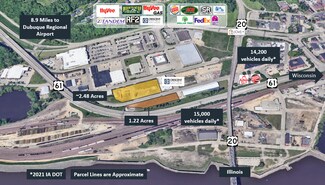Dubuque, IA Commercial Land - 255 S Main St