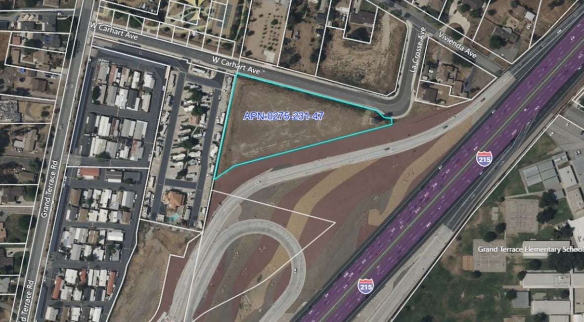 West Carhart Road, Grand Terrace, CA for Sale