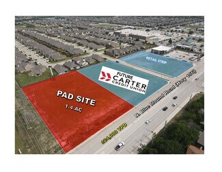 Saginaw, TX Commercial Land - Bluemound Rd