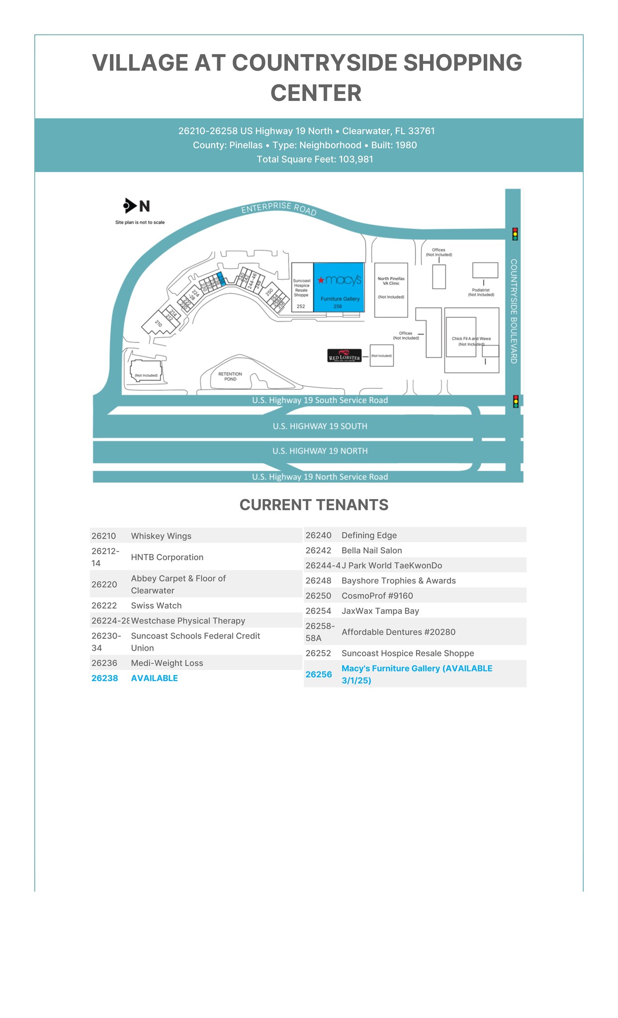 26200-26320 US Highway 19 N, Clearwater, FL for Rent