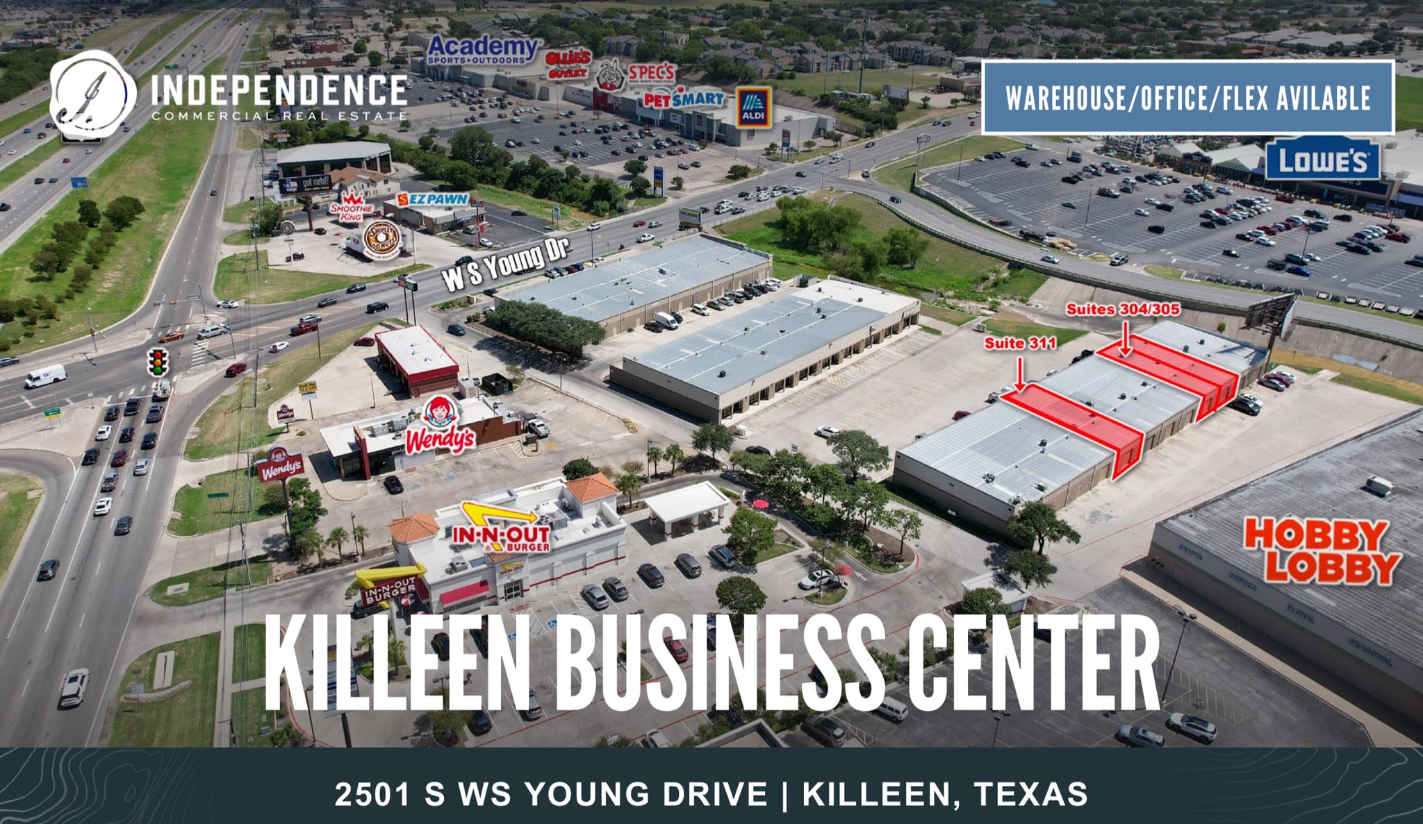 2501 S W S Young Dr, Killeen, TX for Rent