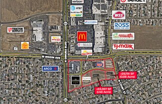 Visalia, CA Commercial Land - W Riggin Ave