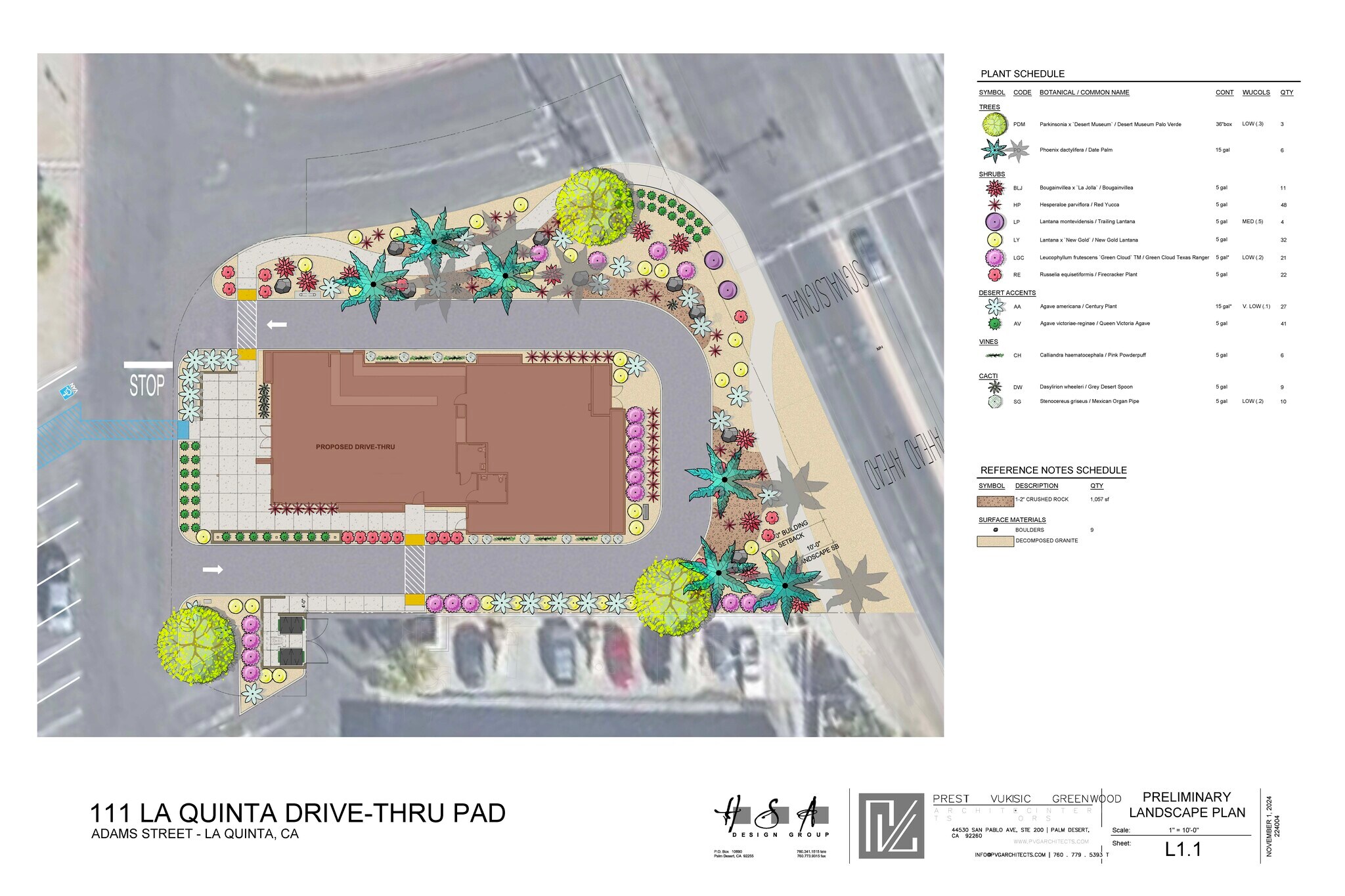NWC California Highway 111 & Adams Street, La Quinta, CA for Sale