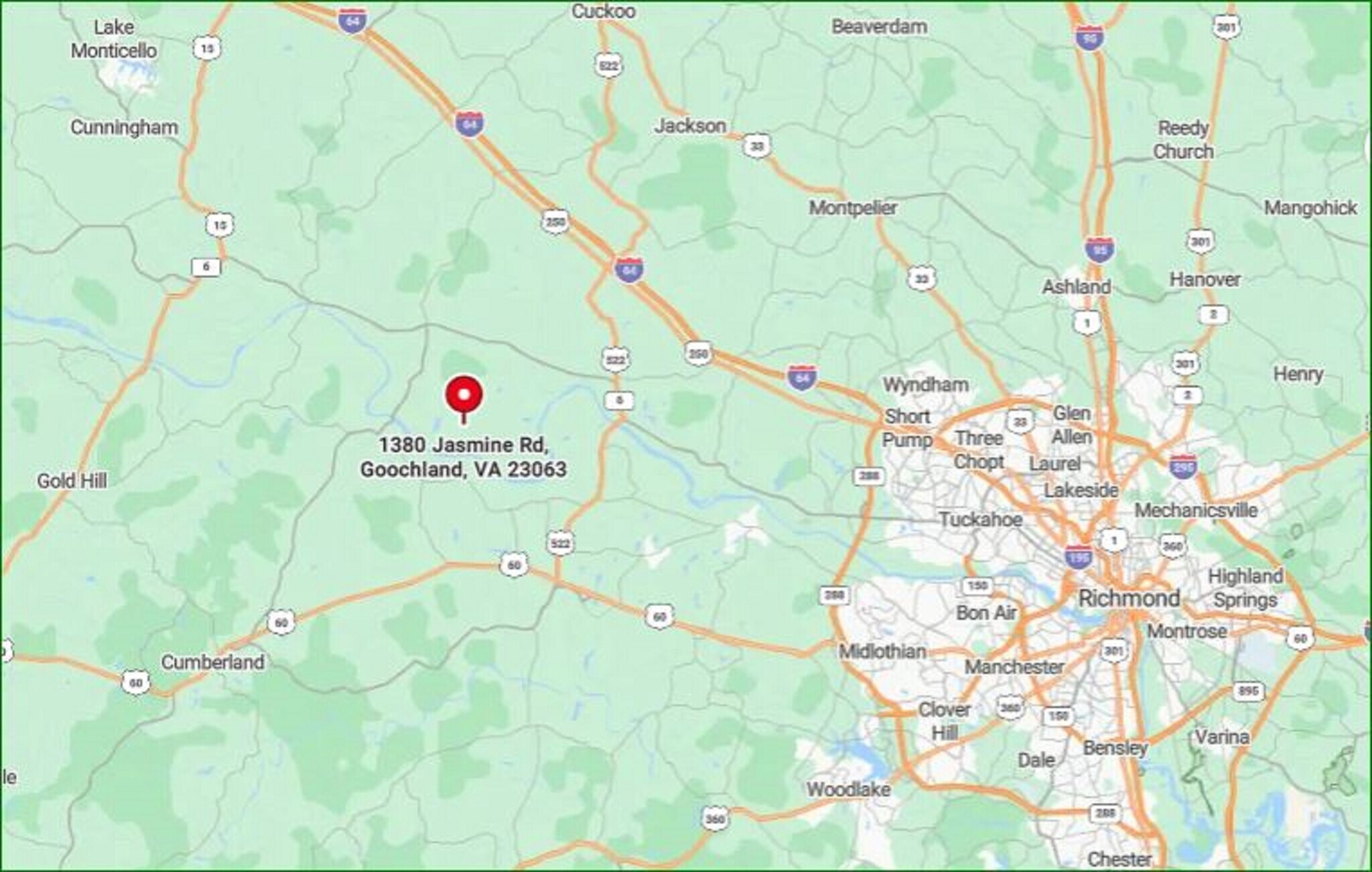 1420 Jennifers Ln, Goochland, VA for Sale