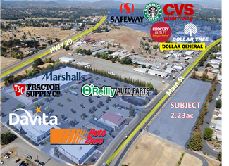 Lakeport, CA Commercial Land - 1900 S Main St