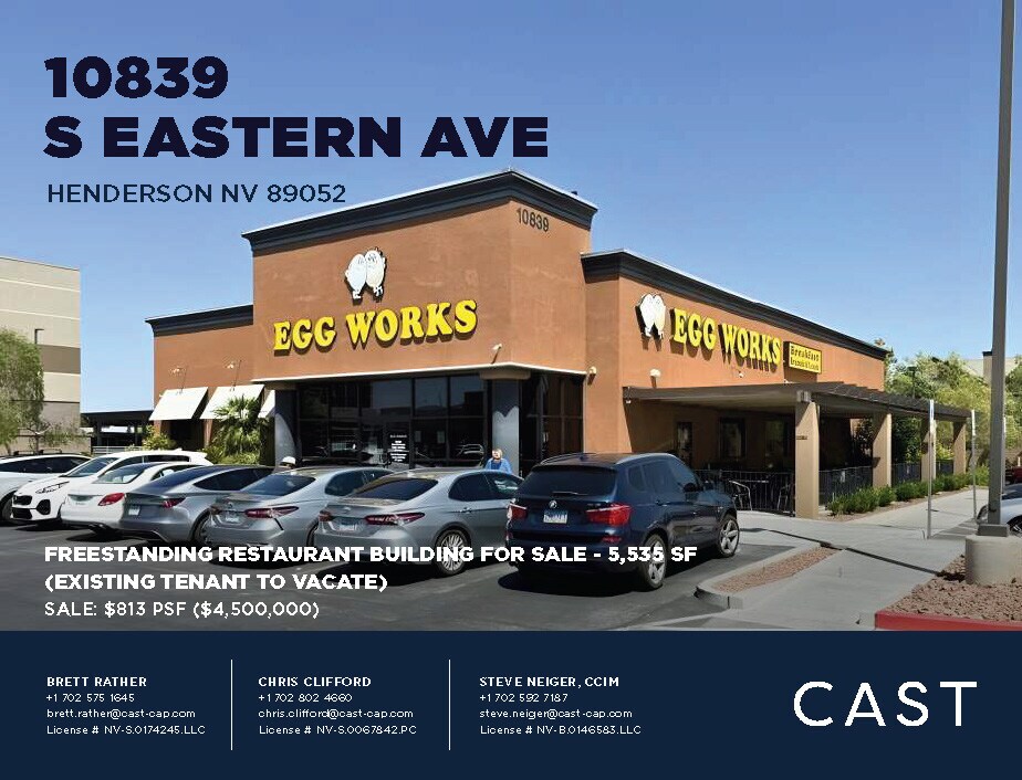 10839 S Eastern Ave, Henderson, NV for Sale