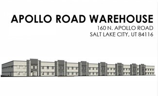 Salt Lake City, UT Industrial - 160 Apollo rd Salt Lake City, UT Industrial - 160 Apollo rd
