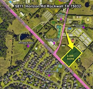 Rockwall, TX Commercial Land - 000 Ranch Trail Rd
