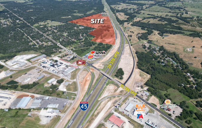 NWQ I-45 & W Commerce Street, Fairfield, TX for Sale