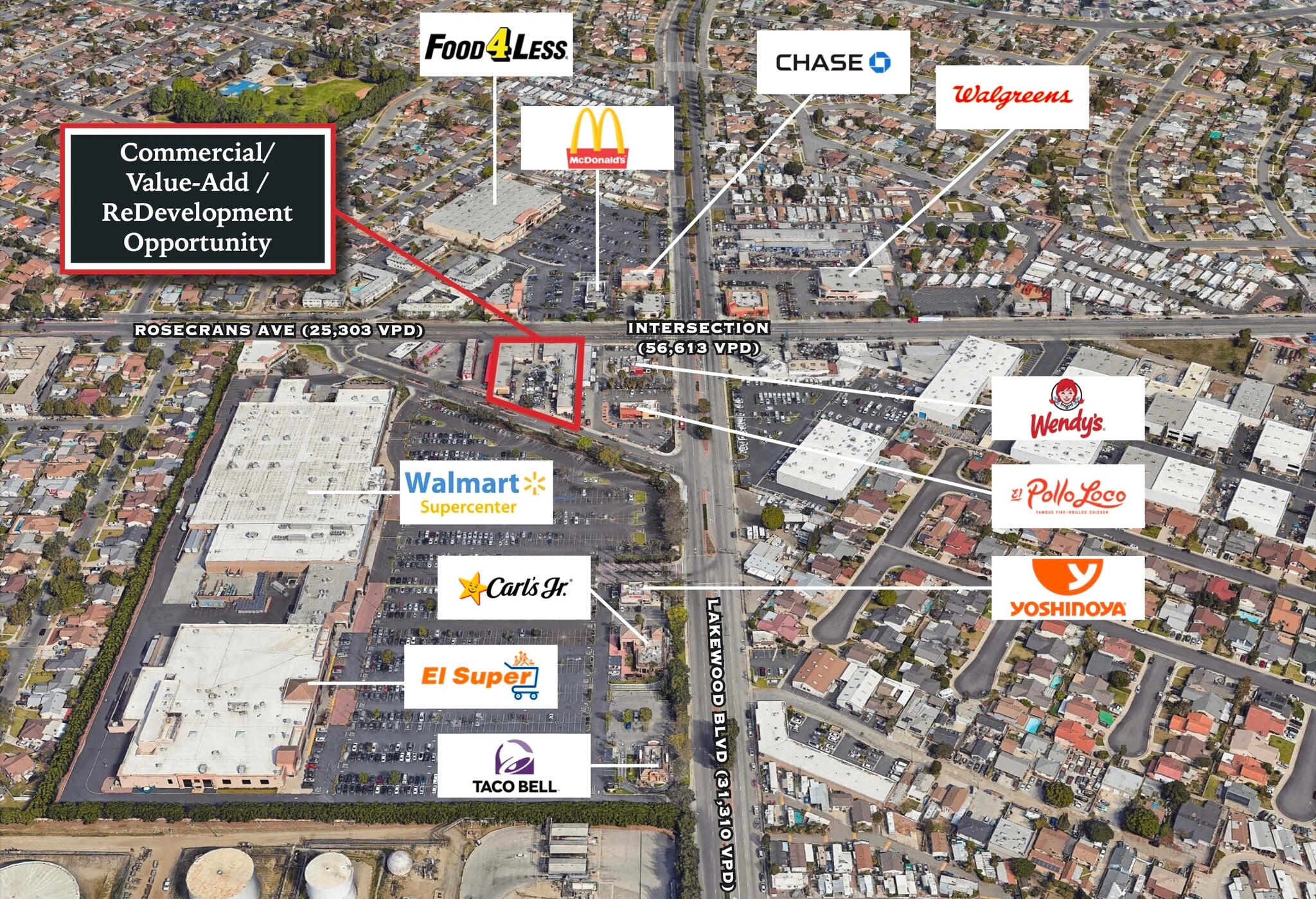 8860 Rosecrans Ave, Downey, CA for Sale